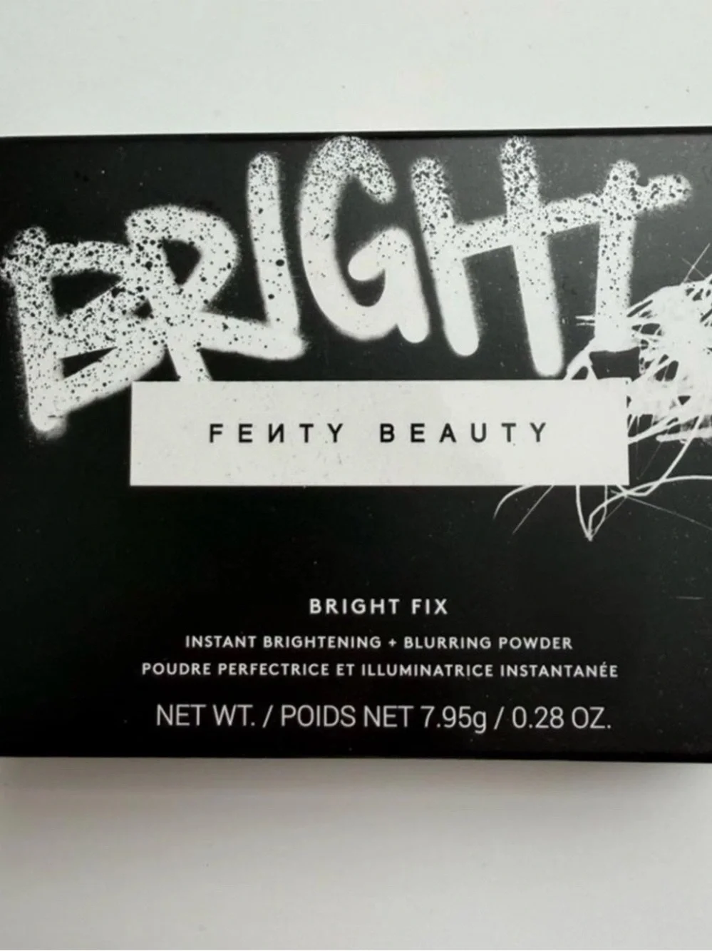 Fenty Beauty Bright Fix Instant Brightening + Blurring  Powder Rose Quartz  NIB